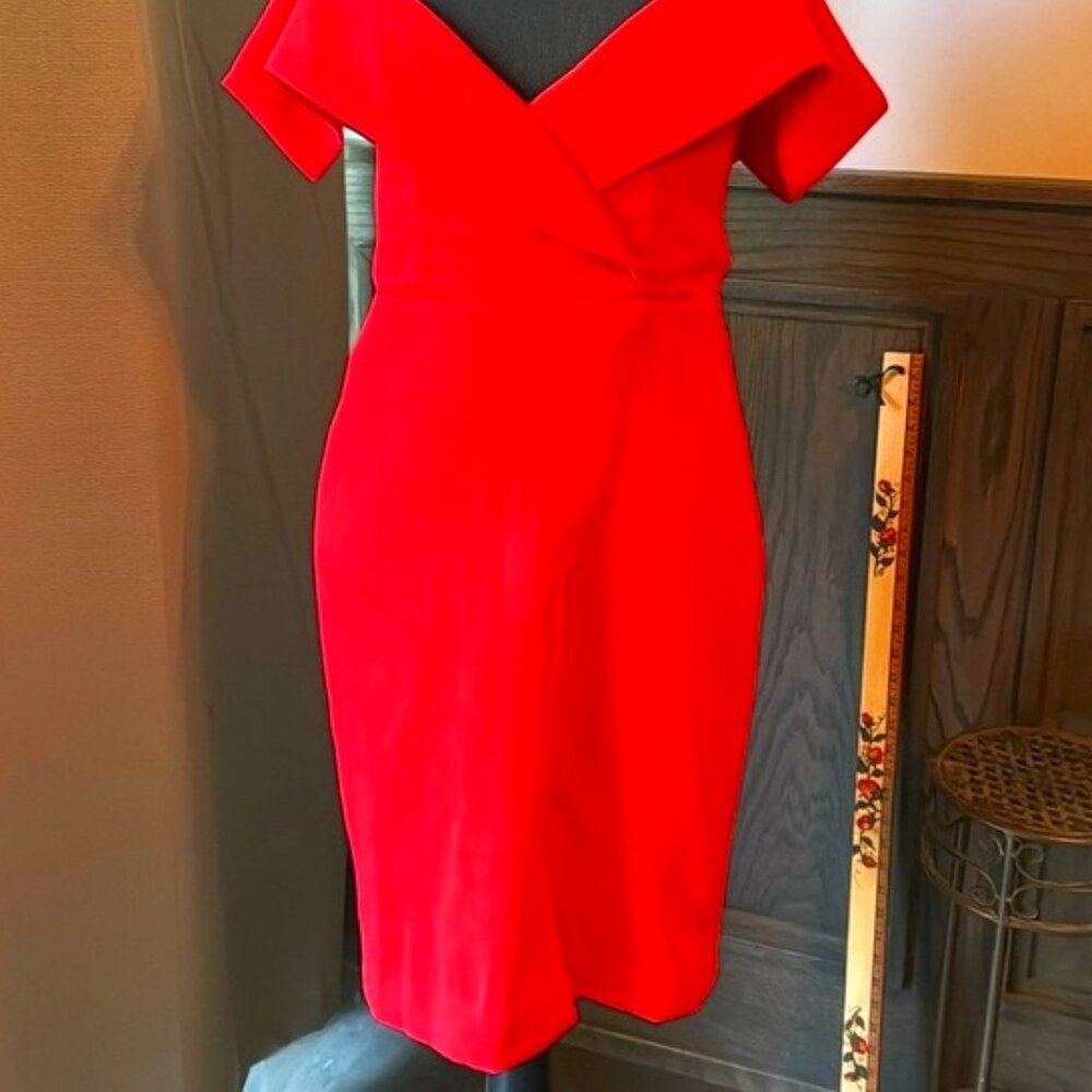 X Revolve red dress